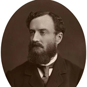 Sir Michael Hicks-Beach, Bart, MP, Chief Secretary for Ireland, 1876. Artist: Lock & Whitfield