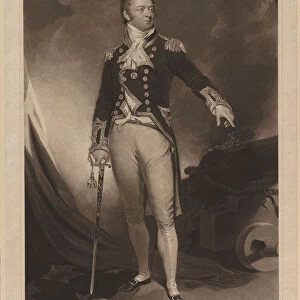 Sir Philip Bowes Vere Broke (1776-1841), 1816. Artist: Lane, Samuel (1780-1859)