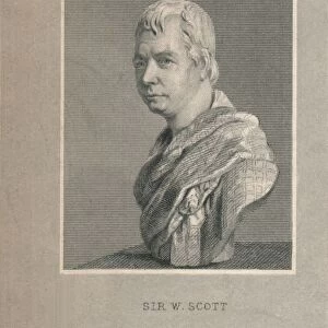 Sir Walter Scott, 19th century. Creator: Unknown