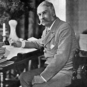 Sir William Schwenck Gilbert (1836-1911), English playwright and humorist, 1911-1912. Artist: Frederick Downer & Sons