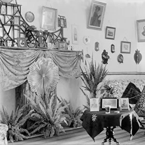 Sitting room in Fort Fatehgarh, India, 1902. Creator: Kirk & Sons of Cowes