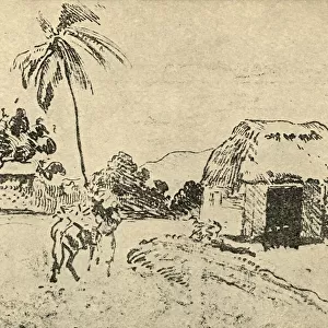 Sketch, 1936. Artist: Paul Gauguin