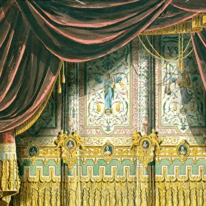 Sketch for the curtain for the Michael Theatre in Saint Petersburg, 1852. Artist: Roller, Andreas Leonhard (1805-1891)