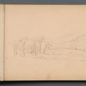 Sketchbook, page 06: Gorham (Maine), 1859. Creator: Sanford Robinson Gifford (American