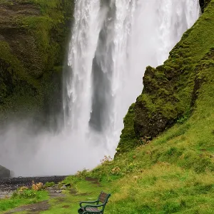 Skogafoss, Iceland. Creator: Tom Artin