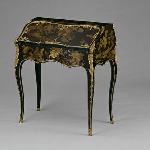 Slant-Front Desk, France, 1745 / 49. Creator: Jacques Dubois