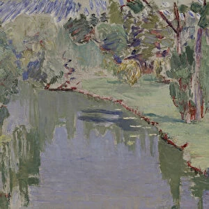 At the Slavyanka river, 1909. Artist: Kulbin, Nikolai Ivanovich (1868-1917)