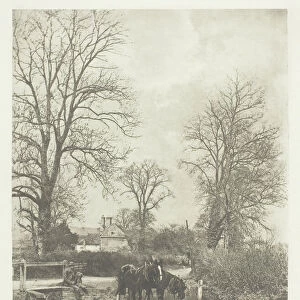 Sleepy Hollow, c. 1889, printed 1889. Creator: Joseph Gale