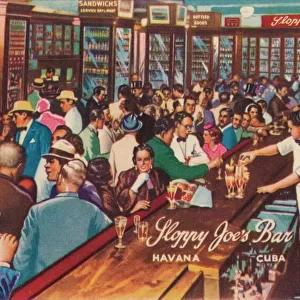 Sloppy Joes Bar, Havana, Cuba, 1951