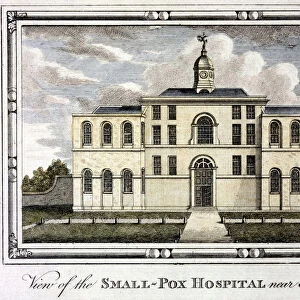 Smallpox hospital, St Pancras, London, c1800