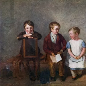 The Smile, 1842, (1912). Artist: Thomas Webster
