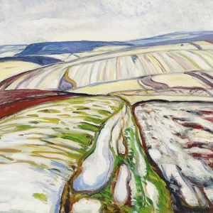 Snowmelt near Elgersburg, 1906