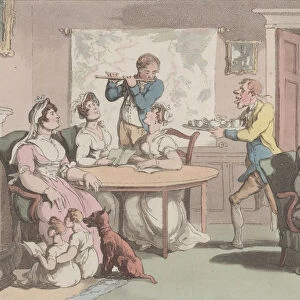 The Social Evening, from The Vicar of Wakefield, May 1, 1817. May 1, 1817