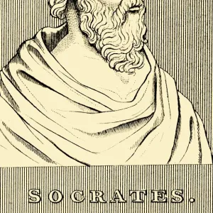 Socrates, (c470-399 BC), 1830. Creator: Unknown