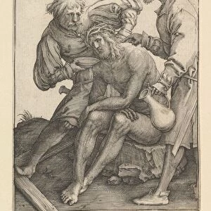 Soldiers Giving Drink to Christ, ca. 1512. Creator: Lucas van Leyden