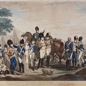 Soldiers of the Loyal Associated and Volunteer Corps of the City of Westminster, 1799