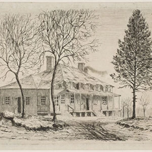 Somerindyck House (from Scenes of Old New York), 1870. Creator: Henry Farrer