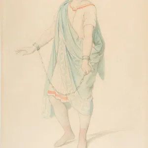 The soprano Karoline Hetzenecker in the role of Sesto in La Clemenza di Tito... ca. 1848