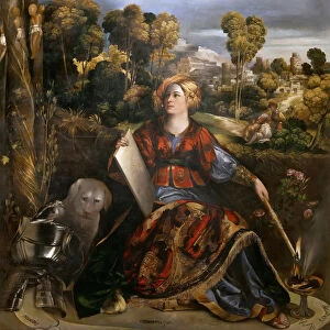 The sorceress Melissa, ca 1521-1525