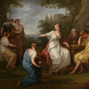 The Sorrow of Telemachus, 1783. Creator: Angelica Kauffman