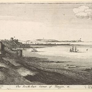 South East Corner of Tangier, 1669-73. Creator: Wenceslaus Hollar