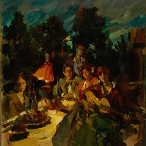 Southern Night. Artist: Korovin, Konstantin Alexeyevich (1861-1939)