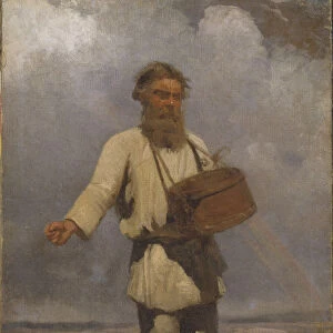 The sower, 1888. Artist: Myasoedov, Grigori Grigoryevich (1834-1911)
