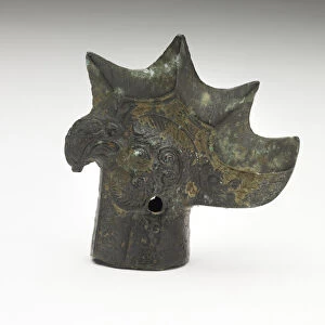 Spearhead in the form of a bird head, Eastern Zhou to Han dynasty