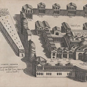 Speculum Romanae Magnificentiae: The Baths of Diocletian, 1582. 1582