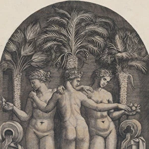 Speculum Romanae Magnificentiae: The Three Graces, ca. 1500-1534. ca. 1500-1534