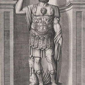 Speculum Romanae Magnificentiae: King Pyrrhus, 1562. 1562. Creator: Jacob Bos