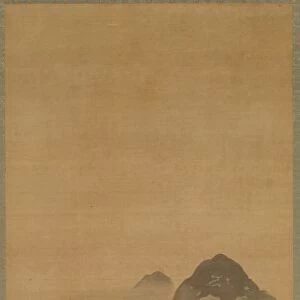 Spring Landscape, 17th century. Creator: Yukinobu Kiyohara (Japanese, 1643-1682)