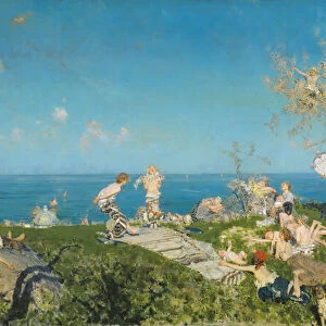 Springtime and Love, 1878. Creator: Francesco Paolo Michetti