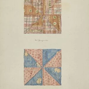 Squares of Patchwork, 1939. Creator: Carl Buergerniss