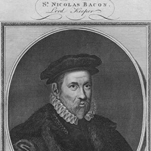 Sr Nicolas Bacon, Lord Keeper, 1784. Creator: Unknown
