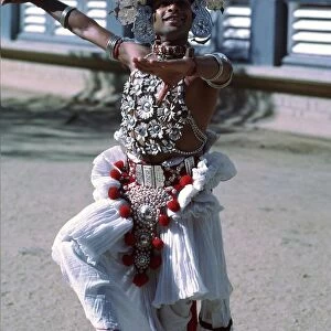 Sri Lankan dancer. Artist: CM Dixon