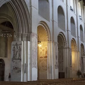 St Albans Cathedral, St Albans, Hertfordshire, England, UK, 4 / 6 / 10. Creator: Ethel Davies