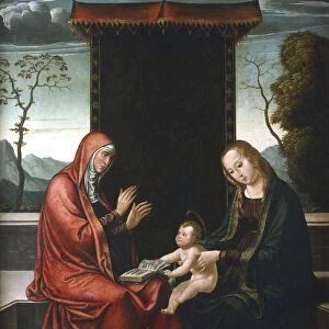 St Anne, the Virgin and Child, c1520-1565. Artist: Juan de Borgona the Younger
