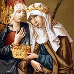 St Elizabeth of Hungary and St Lucy, 1878