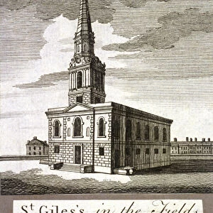 St Giles in the Fields, Holborn, London, c1750