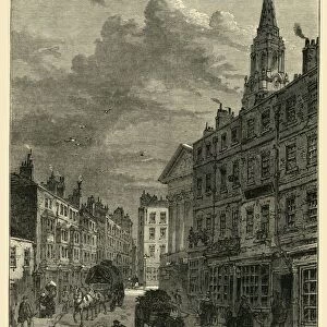 St. Martins Lane, 1820, (1881). Creator: Unknown