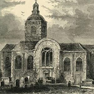 St. Mary Magdalens Church, Bermondsey, 1809, (c1878). Creator: Unknown