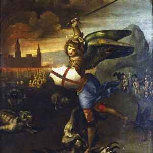 St Michael the Archangel, c1503-1504. Artist: Raphael