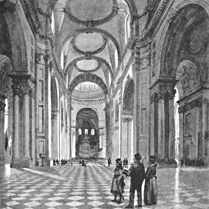 St. Pauls Cathedral, 1891. Artist: William Luker