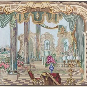 Stage Backdrop, 1935 / 1942. Creator: Perkins Harnly