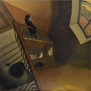 The Staircase. Artist: Chupyatov, Leonid Terentievich (1890-1941)