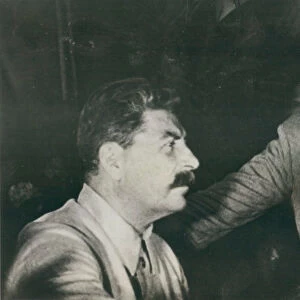 Stalin and Maxim Litvinov, 1935