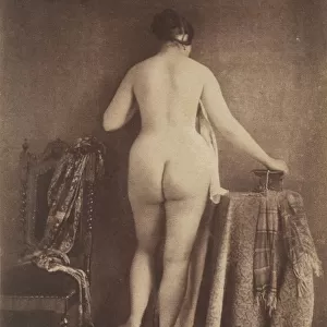 [Standing Female Nude], ca. 1853. Creator: Julien Vallou de Villeneuve