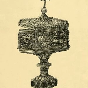 Standing pyx, c1490-1520, (1881). Creator: Thomas Riley