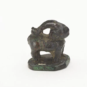 Standing ram, Han dynasty, 206 BCE-220 CE. Creator: Unknown